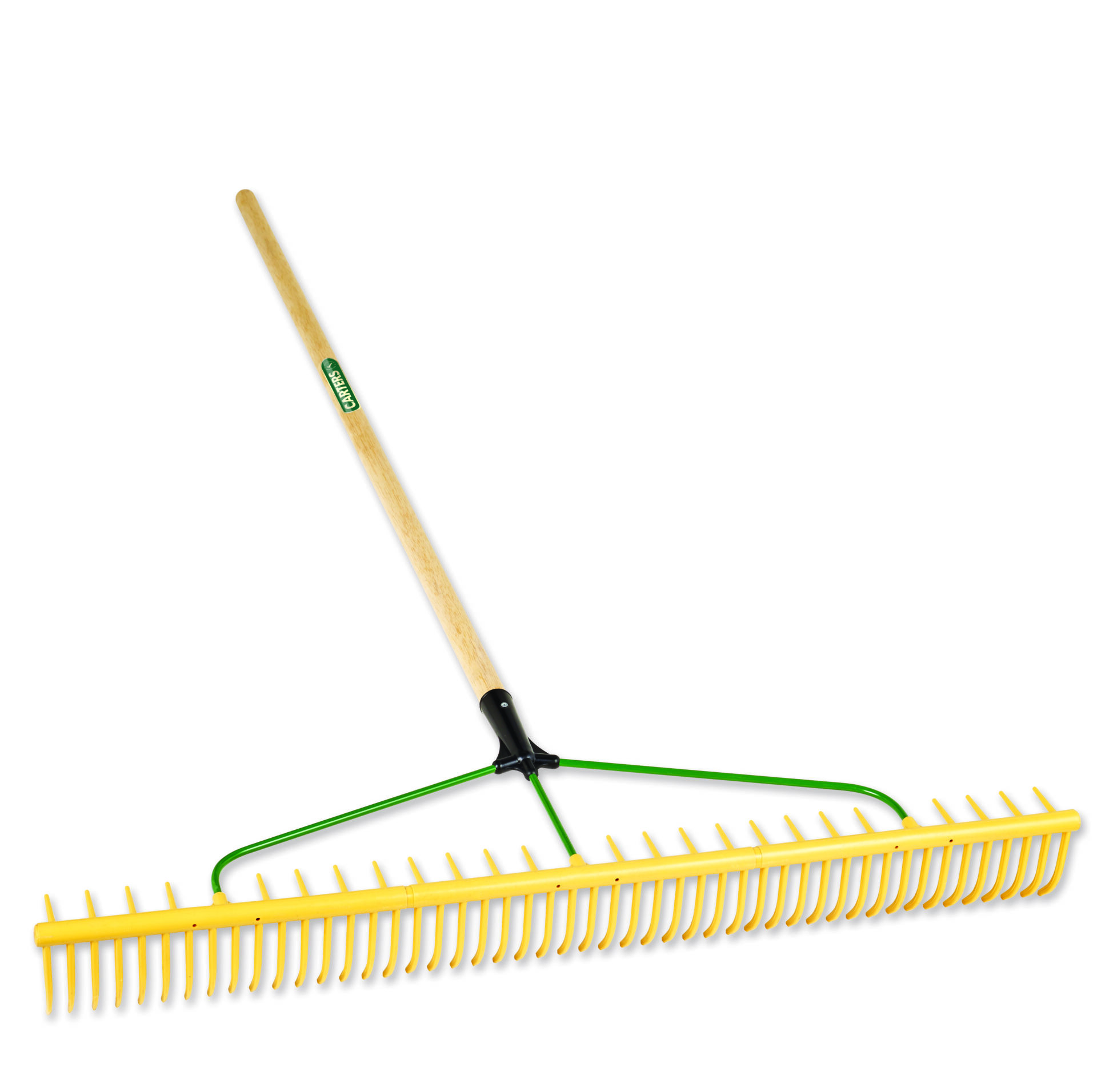 Pre Fin Rake 48 Tine Polypropylene Rake - Richard Carter Ltd